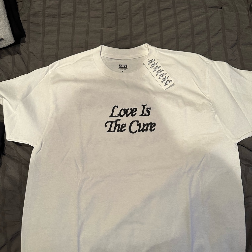 Obey White 'Love Is The Cure' Tee